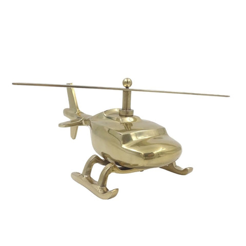 Metal model helicopter - a gift for an aviation fan - N-2962