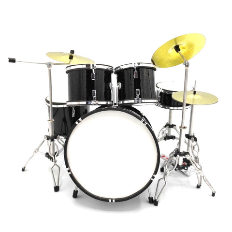 Mini black drum kit MDR-0022 Scale 1:5