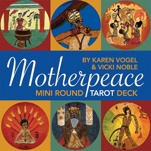 Mini Motherpeace Round Tarot Deck US Games Systems