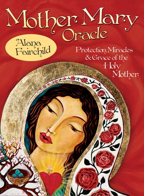 Mother Mary Oracle cards Blue Angel