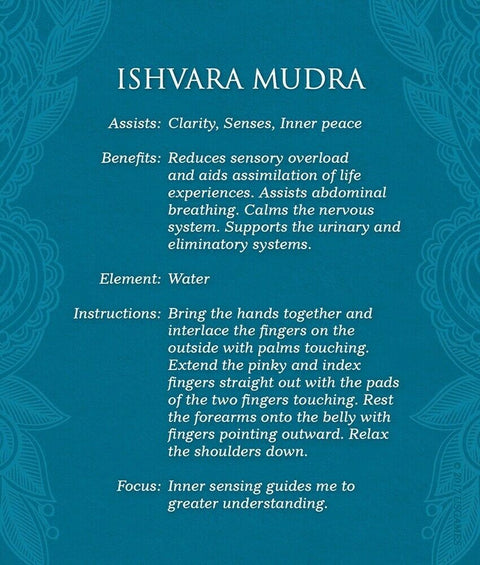 Mudras For Awakening The Five Elements cards US Games Systems