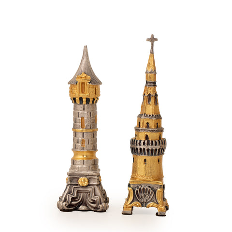 NAPOLEONE FRENCH EMPEROR: Luxurious Chess in Bronze finished using Real 24k Gold