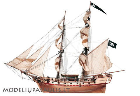 Occre Corsair Brig 1:80 (13600) Quality Scale Model Ship Kit - Hobby.lt ??