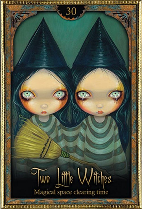 Oracle of Shadows and Light cards Blue Angel