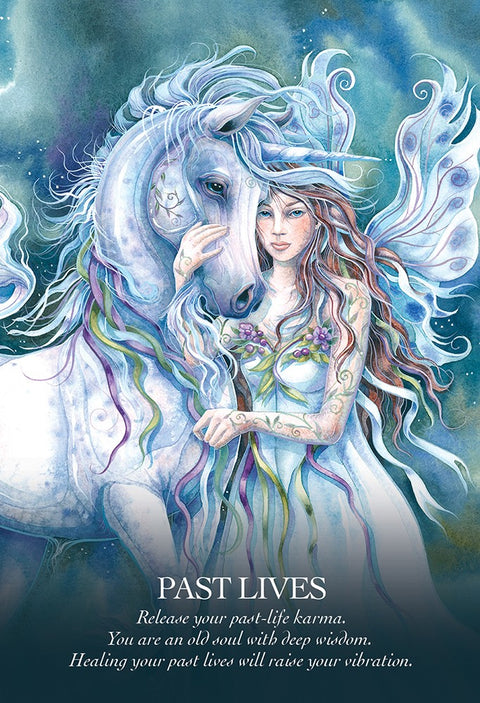 Oracle of the Unicorns cards Blue Angel