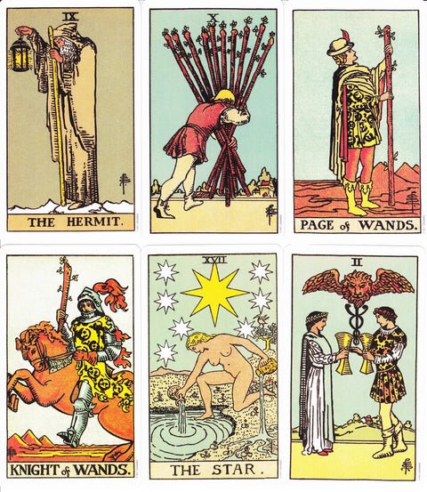 Original Rider Waite tarot cards US Games Systems