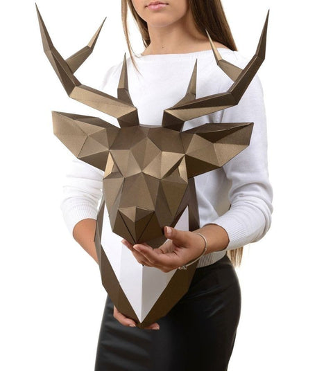 Papercraft Kit Deer PP-1OLP-BRO