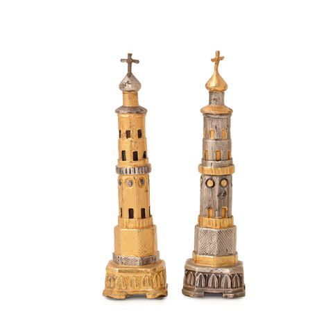 Peter the Great Emperor: Luxurious Chess Set finished using Real 24k Gold