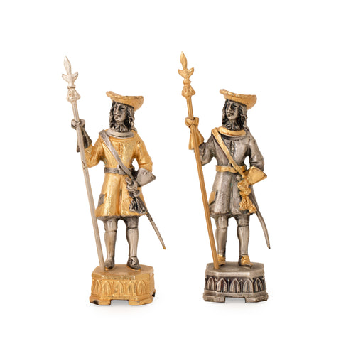 Peter the Great Emperor: Luxurious Chess Set finished using Real 24k Gold