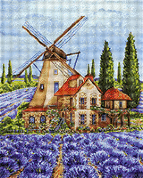 Provance Windmill 40х50 Diamond Painting Set Cs2579