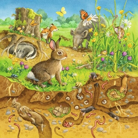 Puzzle 3X49 Animals