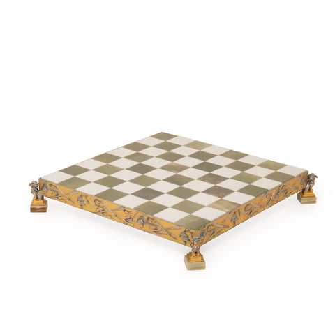 Samurai Set: Battle of Nagashino: Luxurious Chess Set Finished in Real 24k Gold
