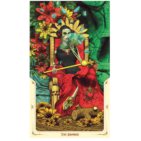 Santa Muerte Mini Tarot cards Lo Scarabeo