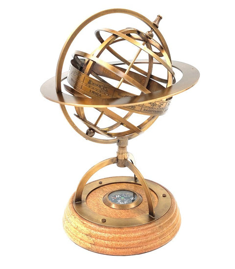 Spherical astrolabe with compass 4010