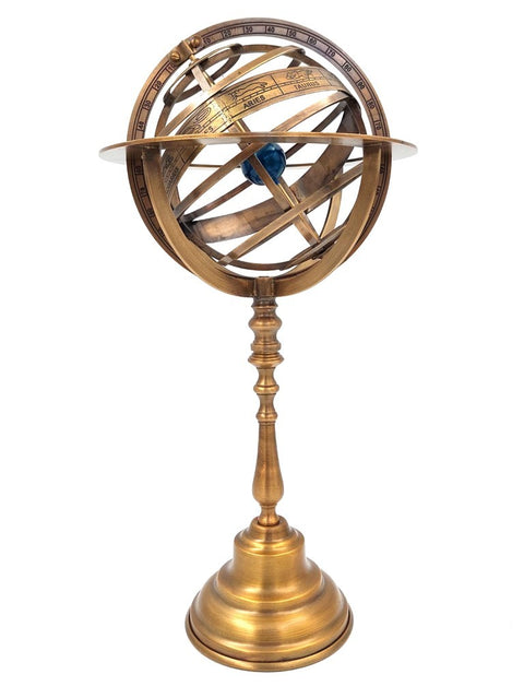 Spherical brass astrolabe GLB-0020