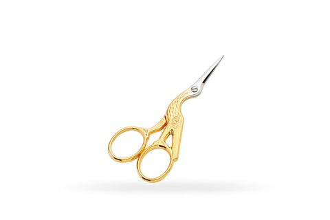 Stork scissors gold 9 cm - Hobby.lt ??