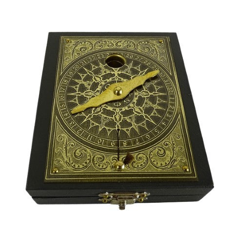 Sundial and Compass Kepler Brass H04