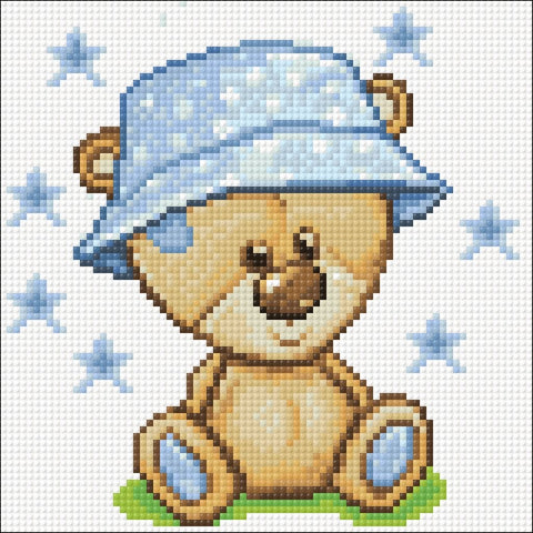 Teddy Bear 20х20 Diamond Painting Set Cs2710