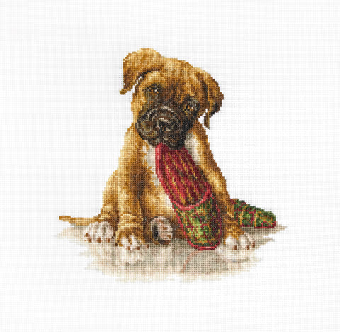 The Boxer SB2338 - Cross Stitch Kit