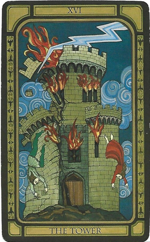 The Golden Tarot Cards Cico Books