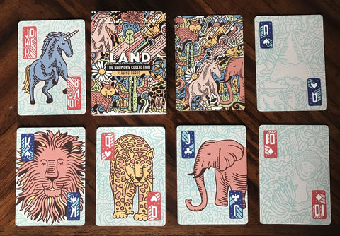 The Harmony Collection Land cards
