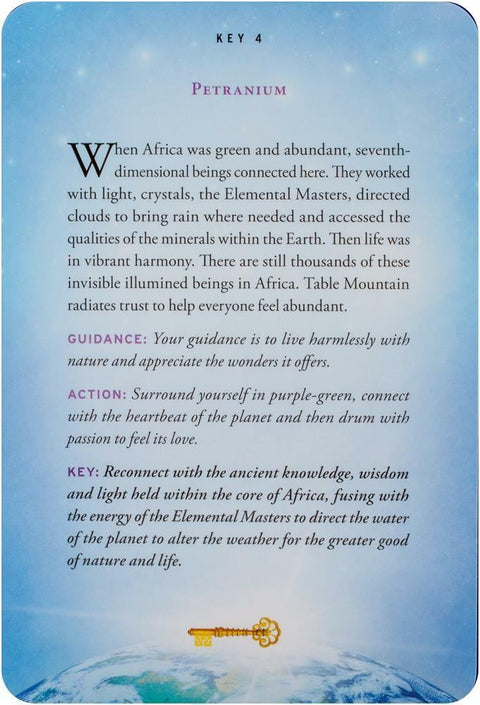 The Keys To The Universe Cards Findhorn Press