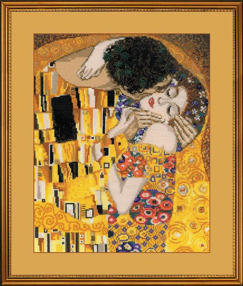 The Kiss - Cross Stitch Kit from RIOLIS Ref. no.:1170