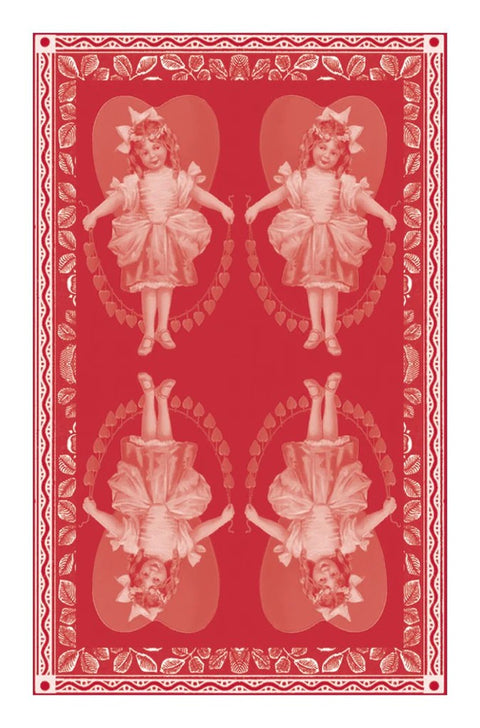 The Lovers playing cards Lo Scarabeo