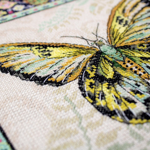 Vintage Butterfly SLETI981 - Cross Stitch Kit