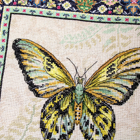 Vintage Butterfly SLETI981 - Cross Stitch Kit