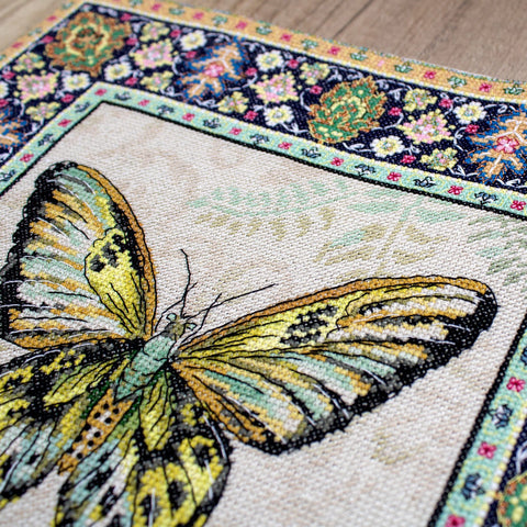 Vintage Butterfly SLETI981 - Cross Stitch Kit
