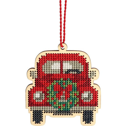 Vintage Truck (8 x 9.5 cm) - Cross Stitch Kit by DIMENSIONS - Hobby.lt ??