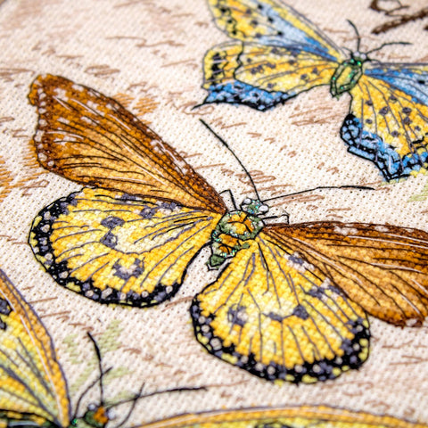 Vintage Wings-Le Papillons SLETI975 - Cross Stitch Kit