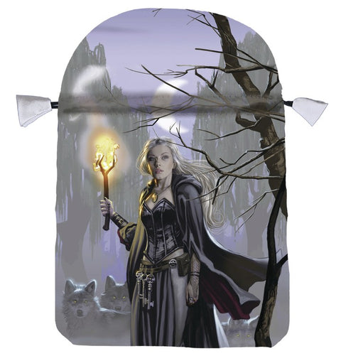 Witches Moon satin bag for Cards Llewellyn