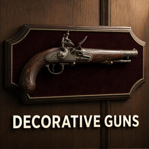 Decorative guns category banner