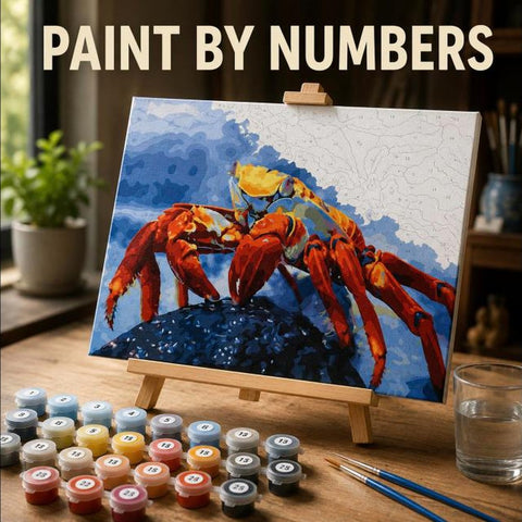 Paint by numbers category banner