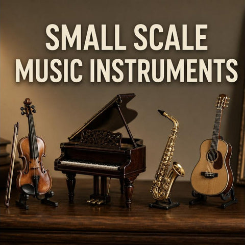 Small Scale Music Instruments category banner