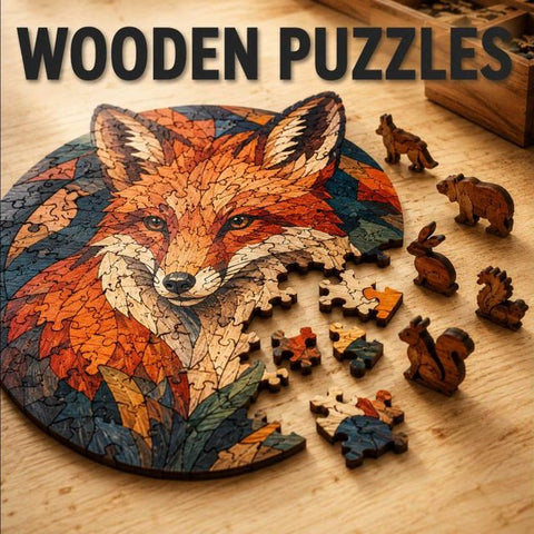 Wooden Puzzles category banner