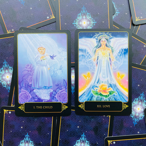 Dreams of Gaia Tarot cards Blue Angel
