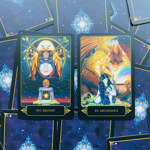 Dreams of Gaia Tarot cards Blue Angel