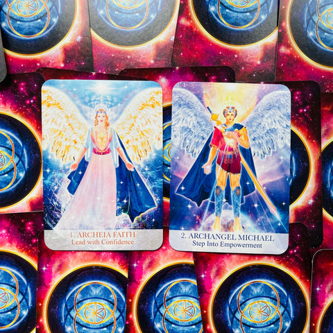 The Female Archangels Oracle Cards Findhorn Press