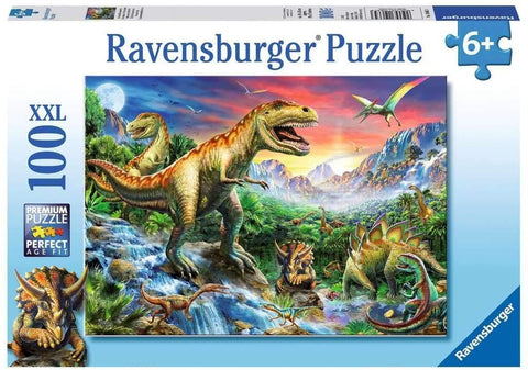 100 Puzzle XXL: Dinosaurs - Hobby.lt 🇬🇧