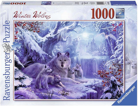 1000 Puzzle Winter Wolves Jigsaw - Hobby.lt 🇬🇧