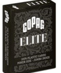 1546 Elite Poker size Jumbo index playing cards (black) Copag - Hobby.lt 🇬🇧