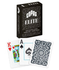 1546 Elite Poker size Jumbo index playing cards (black) Copag - Hobby.lt 🇬🇧