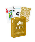 1546 Elite Poker size Jumbo index playing cards (gold) Copag - Hobby.lt 🇬🇧