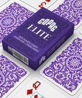 1546 Elite Poker size Jumbo index playing cards (purple) Copag - Hobby.lt 🇬🇧