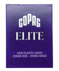 1546 Elite Poker size Jumbo index playing cards (purple) Copag - Hobby.lt 🇬🇧