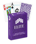 1546 Elite Poker size Jumbo index playing cards (purple) Copag