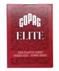 1546 Elite Poker size Jumbo index playing cards (red) Copag - Hobby.lt 🇬🇧